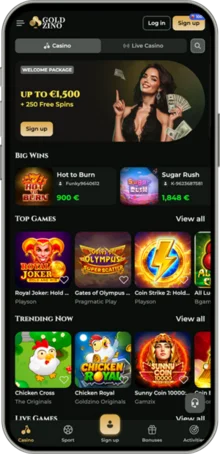 Goldzino app